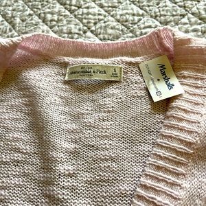 Blazer cárdigan   baby pink color brand new